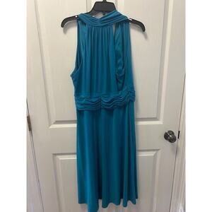 Evan Picone Turquoise Dress